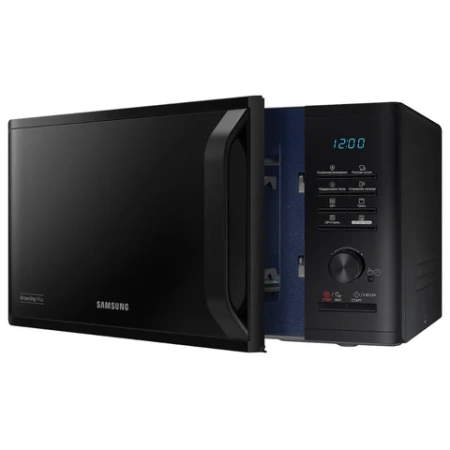 Микроволновая печь SAMSUNG MG23K3515AK/BW, объем 23 л, мощность 800 Вт, электронное управление, черная 457186 - МСК «Форвард»