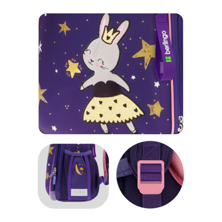 Ранец Berlingo Expert "Bunny dream" 37*28*16см, 2 отделения, 2 кармана, анатомическая спинка RU09002 349742 - МСК «Форвард»