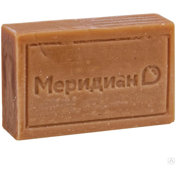 Мыло хозяйственное 72%, 150г (Меридиан), без упаковки, 90602 604043