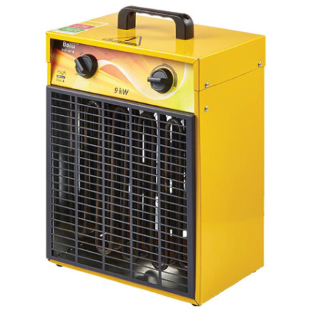 Тепловая пушка электрическая BALLU BHP-ME-9, 9000 Вт, 380 B, терморегулятор, прямоугольная, желтая, НС-1069380 456584 - МСК «Форвард»