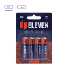 Батарейка Eleven AA (LR6) КОМПЛЕКТ 4шт алкалиновая, BC4 301748 - МСК «Форвард»