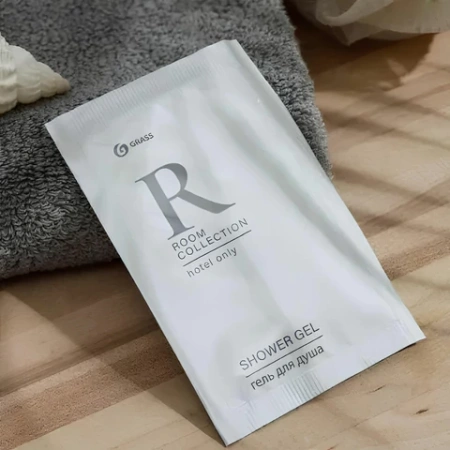 Гель для душа одноразовый 10 мл, КОМПЛЕКТ 500 шт., GRASS ROOM, саше, флоупак, HR-5030 608521 - МСК «Форвард»