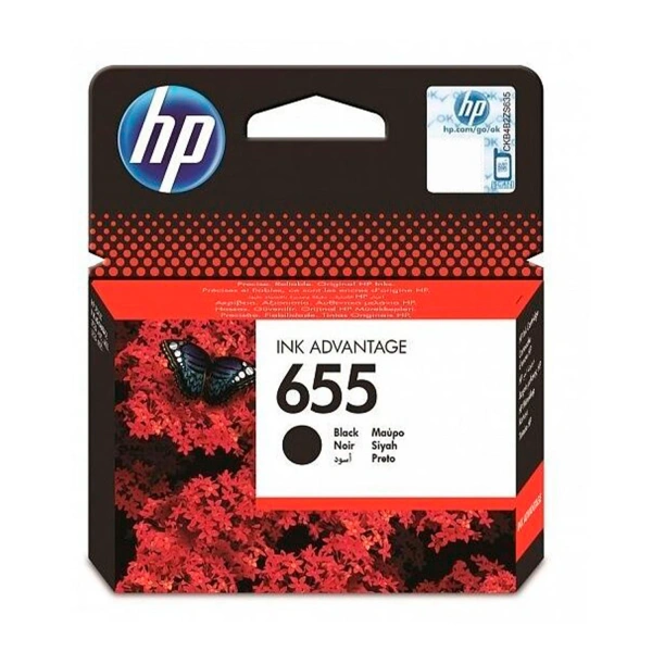 Картридж струйный HP (CZ109AE) Deskjet Ink Advantage 3525/5525/4515/4525 №655, черный, оригинальный 361009 под заказ 8 дней
