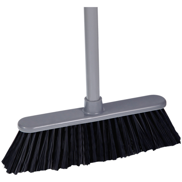 Щетка для уборки OfficeClean Professional с черенком 117см, ширина 30см, щетина 7см, пластиковая, еврорезьба 303271 - МСК «Форвард»