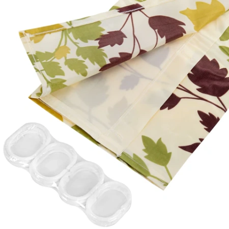 Штора для ванной ПОЛИЭСТЕР, 180х180 см, кольца в комплекте, ФЛОРА, PRIMILA (ПРИМИЛА), 700080 - МСК «Форвард»