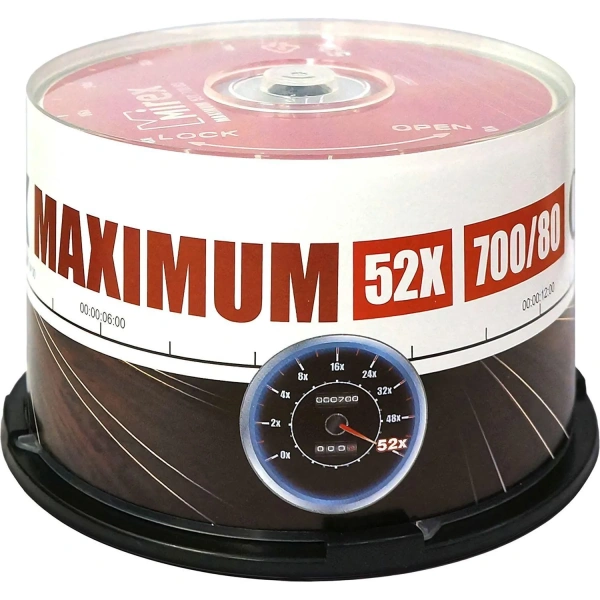 Диск CD-R Mirex Maximum 700 МБ 52x cake box UL120052A8B 50 шт 838853 - МСК «Форвард»