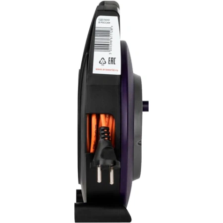 Удлинитель на катушке ЭРА BPx-4, 4 розетки без заземления, с выключателем, 20 м, 2x0,75 мм, 1300 Вт, 4-2x0,75-20m 514132 - МСК «Форвард»