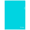 Папка-уголок жесткая, непрозрачная, А4, цвет аквамарин, 0,15 мм, BRAUBERG PASTEL, 272889 - МСК «Форвард»