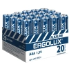 Батарейка AAA мизинчиковая Ergolux Alkaline КОМПЛЕКТ 20шт BP-20 LR03 ,1.5В 14674 1568797 - МСК «Форвард»