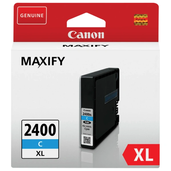 Картридж струйный CANON (PGI-2400XLС) iB4040/MB5040/MB5340 голубой ориг ресурс 1500 стр. 9274B001 362102 ПОД ЗАКАЗ 8 ДНЕЙ