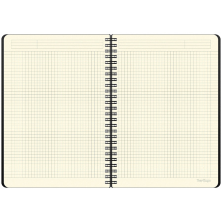 Бизнес-тетрадь В5+, 80л., Berlingo "Steel&Style", клетка, на гребне, 80г/м2, пластик. (полифом) обложка, линейка-закладка, синяя WNt_B5002 320791 - МСК «Форвард»