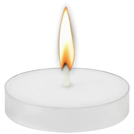 Свечи чайные Standard, до 3,5 часов горения, вес 9 г, КОМПЛЕКТ 25 шт., в гильзе, LAIMA, 609196 - МСК «Форвард»