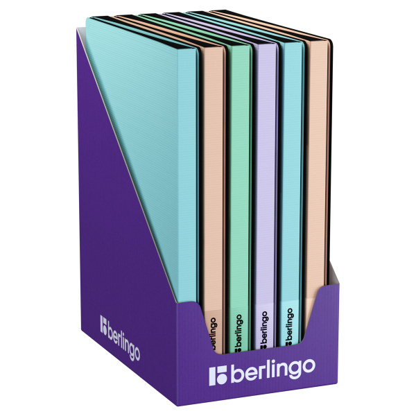 Папка с пружинным скоросшивателем Berlingo "Instinct", 17мм, 700мкм, с внутр. карманом, ассорти FS4_17515 375517 - МСК «Форвард»