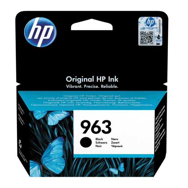 Картридж струйный HP (3JA26AE) для HP OfficeJet Pro 9010/9013/9020/9023, №963 черный, рес. 1000 стр.  363476 ПОД ЗАКАЗ  8 ДНЕЙ