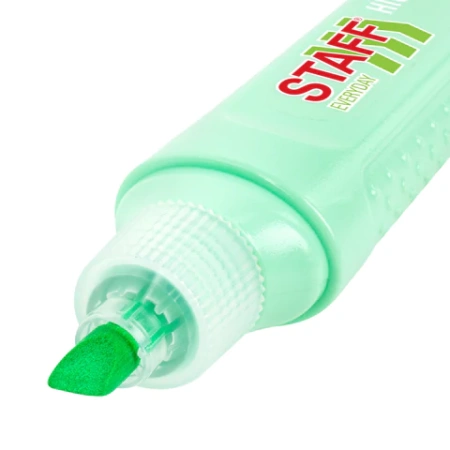 Набор текстовыделителей 6 ПАСТЕЛЬНЫХ ЦВЕТОВ, STAFF "EVERYDAY HL-707", линия 1-5 мм, скошенный наконечник, 152551 - МСК «Форвард»