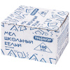 Мел белый квадратный 100 штук, ПИФАГОР, картонная упаковка, 227440 - МСК «Форвард»