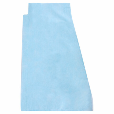 Бахилы стерильные из спанбонда высокие с завязками, 25 г/м2, одна пара в индивидуальной упаковке 631209 - МСК «Форвард»