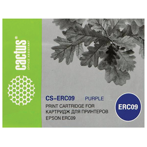 Картридж матричный CACTUS (CS-ERC09) для EPSON ERC09, пурпурный, ресурс 220 тыс. знаков CS-ERC09 362805