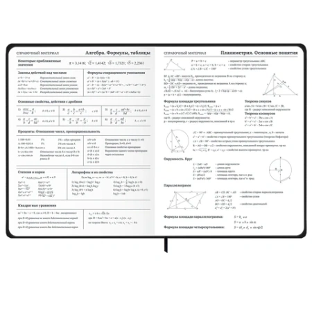 Дневник 1-11 класс 48 л., твердый, BRAUBERG, матовая ламинация, резинка, закладка-ляссе, с подсказом, "Элементы", 107242 - МСК «Форвард»