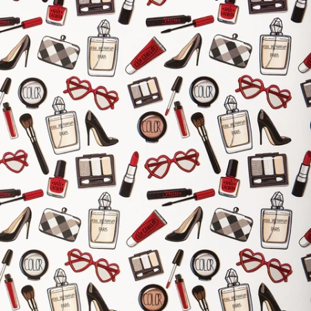 Бумага упаковочная мелованная НАБОР 3 шт., "For Women", 70х100 см, 3 дизайна, ЗОЛОТАЯ СКАЗКА, 592065 - МСК «Форвард»