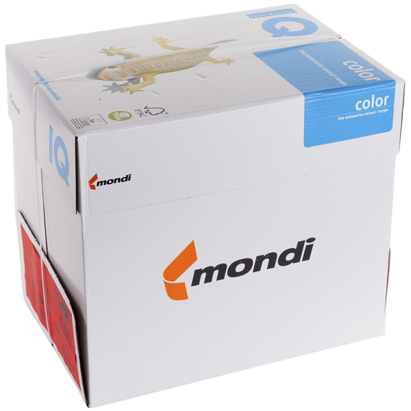 Бумага IQ "Color intensive" А4, 160г/м2, 250л. (кораллово-красный) CO44 087130 - МСК «Форвард»