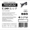 Бумага туалетная листовая 250 шт., PROtissue (T3) PREMIUM, 2-слойная, белая, 22,5х11 см, КОМПЛЕКТ 40 пачек, C249, С249 114330 минпромторг - МСК «Форвард»