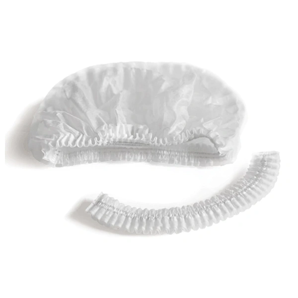 Шапочка "Шарлотта" белая КОМПЛЕКТ 50 шт. спанбонд 15 г/м2, ЧИСТОВЬЕ, 603-202 630236