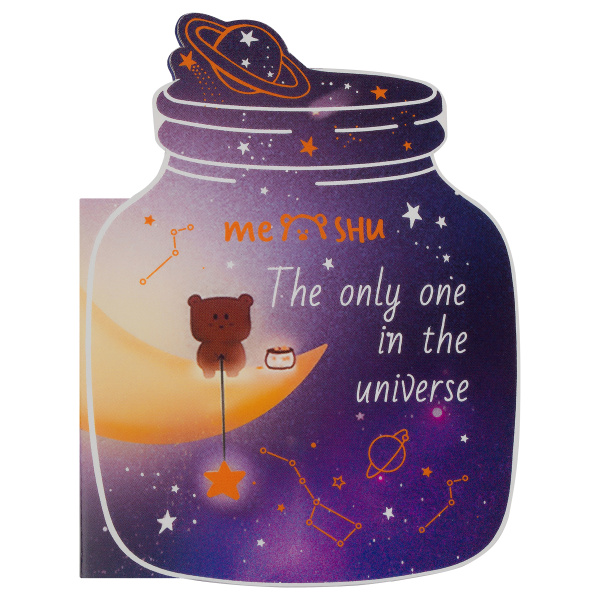 Флажки-закладки и самоклеящиеся блоки в наборе MESHU "Universe", 20л*5 цветов, европодвес MS_64889 377503 - МСК «Форвард»