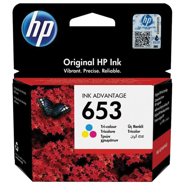 Картридж струйный HP (3YM74AE) DeskJet Plus Ink Advantage 6075/6475, №653, цветной, 200 стр, ориг 3Y 363905 под заказ 8 дней
