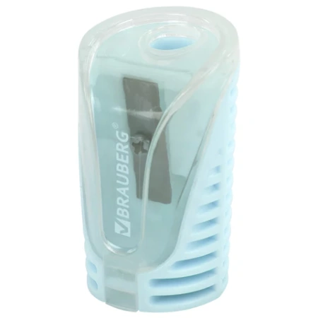 Точилка с контейнером BRAUBERG "CELL PASTEL", пастельные цвета ассорти, 272503 - МСК «Форвард»