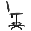 Стул кресло кассира, ресепшен РС37, на винте, без подлокотников, кожзам, черное 532040 - МСК «Форвард»