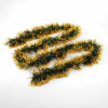 Мишура КОМПЛЕКТ 3 штуки, диаметр 100 мм, длина 2 м, зеленая с золотистыми кончиками, 592219 - МСК «Форвард»