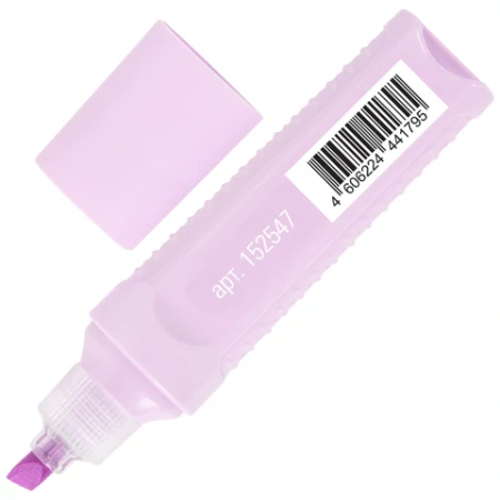 Текстовыделитель STAFF "EVERYDAY HL-707", ЛАВАНДОВЫЙ, линия 1-5 мм, скошенный наконечник, 152547 - МСК «Форвард»