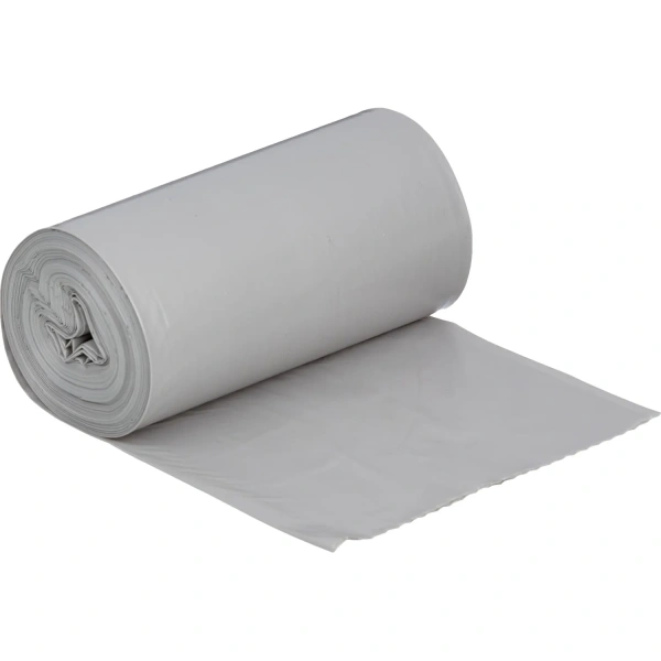 Мешки для мусора серые в рулоне 30 л 20 штук ПВД 35 мкм 816685 - МСК «Форвард»