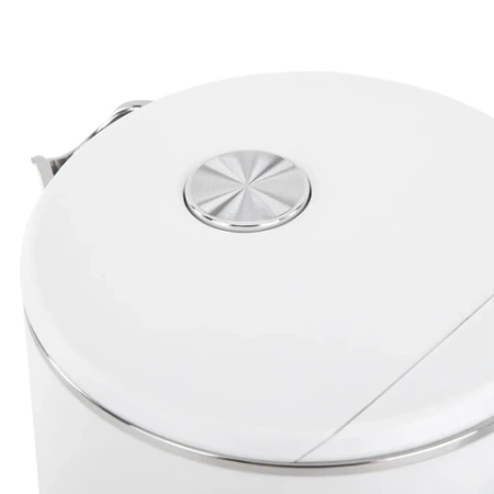 Чайник с двойными стенками, терморегулятором и дисплеем BRASSON (БРАССОН) KT-264, 1,5 л, 2200 Вт, 7 температурных режимов, белый, 455193 - МСК «Форвард»