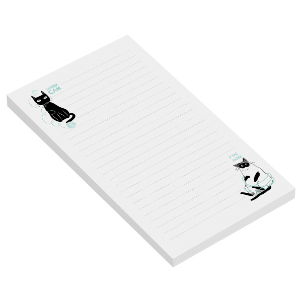 Блок для записей MESHU "Freak cats", 10*17см, 50л., на склейке MS_65015 378135 - МСК «Форвард»