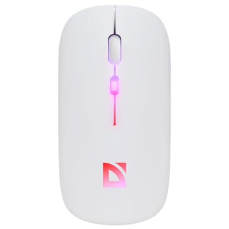 Мышь беспроводная DEFENDER TOUCH MM-997, USB, 3 кнопки+1 колесо-кнопка, оптическая, белая, 52998 513826  - МСК «Форвард»
