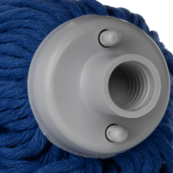 Насадка МОП для верёвочной швабры A-VM Алабама хлопок 36x12 см синяя RK1542 994454 минпромторг - МСК «Форвард»