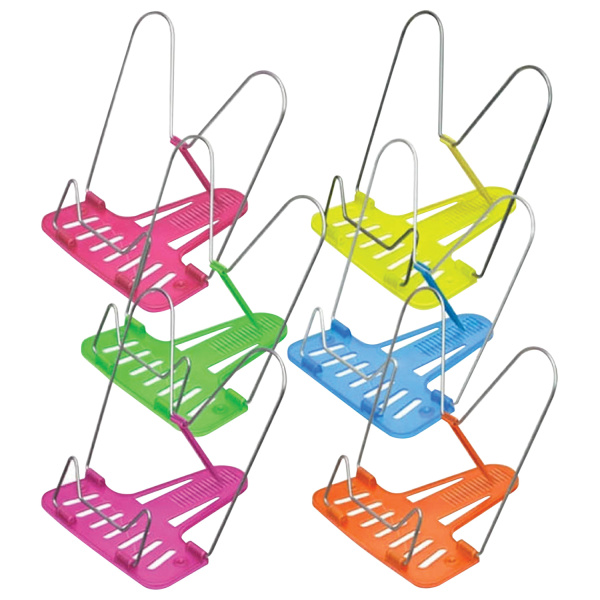 Подставка для книг "Премиум Creative", пластик тонированный/металл, ассорти, европодвес, ПК52 235926