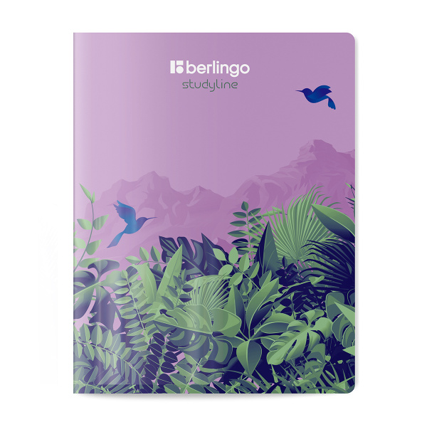 Тетрадь 48л., A5, клетка Berlingo "Flower Art", 80г/м2, софт-тач, ассорти CBs_48S20 380576 - МСК «Форвард»