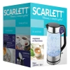 Чайник SCARLETT SC-EK27G101, 1,8 л, 2200 Вт, закрытый нагревательный элемент, стекло, черный 455911 - МСК «Форвард»