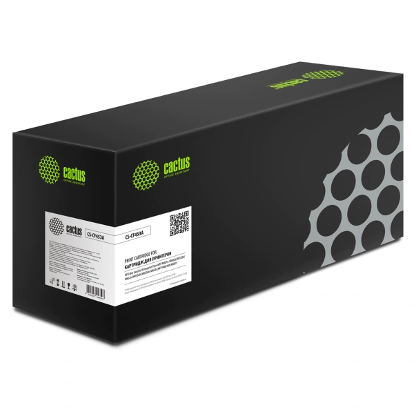 Картридж лазерный CACTUS (CS-CF453A) для HP Color LJ M652dn/M653dn/M681dh, пурпур, ресурс 10500 стр. 363162 ПОД ЗАКАЗ 8 ДНЕЙ