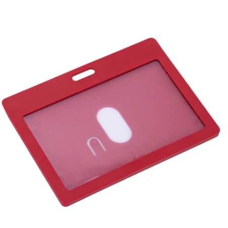 Бейдж горизонтальный (54х90 мм) АССОРТИ, голубой, красный, салатовый, оранжевый, BRAUBERG ULTRA COLOR, 238822 - МСК «Форвард»