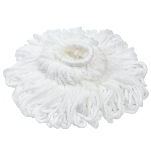 Насадка МОП для швабры самоотжимной скручивающейся 603600, микрофибра, 30см, LAIMA, 603601