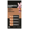 Батарейки КОМПЛЕКТ 4 шт. (отрывной блок) DURACELL Simply ОРИГИНАЛ, AA (LR6, 15А), алкалиновые, пальчиковые, Б0046868 455043 - МСК «Форвард»