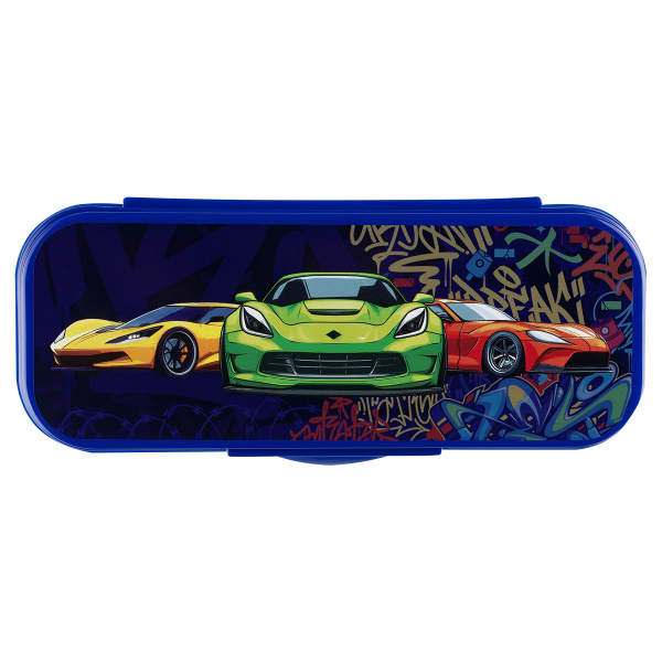 Пенал-футляр, 215*90*43 СТАММ "Машинки", темно-синий ПН-32106 379944 - МСК «Форвард»