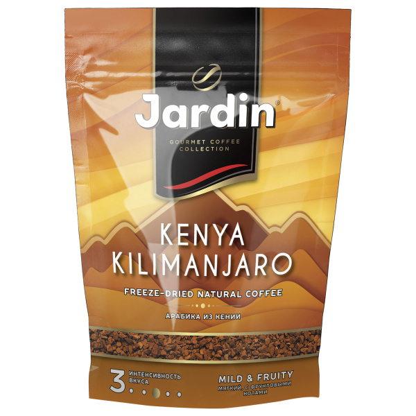 Кофе растворимый JARDIN "Kenya Kilimanjaro" 150 г, сублимированный, 1018-14 620399