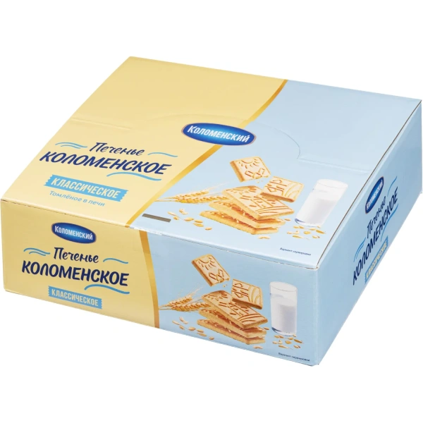 Печенье сахарное Коломенское классическое (30шт по 30 г) шоу-бокс 1516 2050652 - МСК «Форвард»
