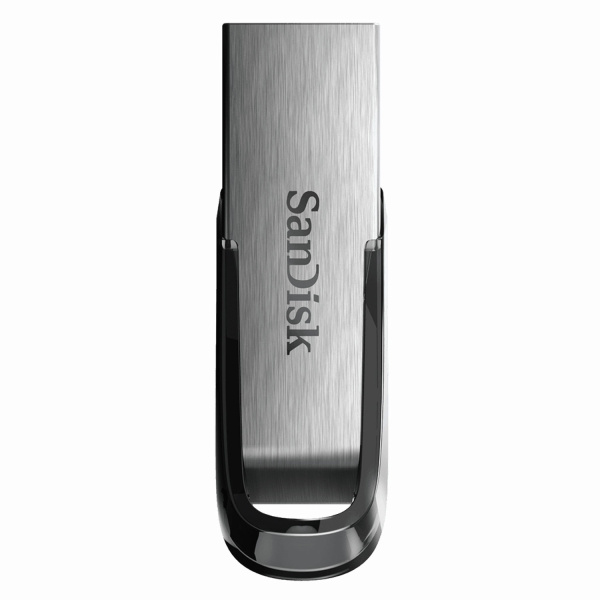Флеш-диск 32GB SANDISK Ultra Flair USB 3.0, металл. корпус, серебристый/черный, SDCZ73-032G-G46 512218