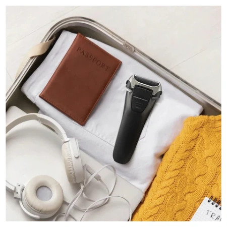 Электробритва сетчатая KITFORT KT-4138, 2 в 1, бритва-триммер, аккумулятор, сухое бритье, серебристая 458193 - МСК «Форвард»